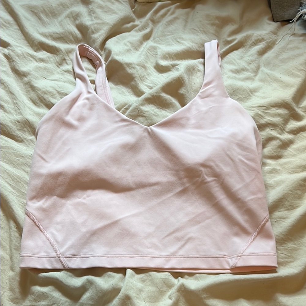Lululemon align pink tank top